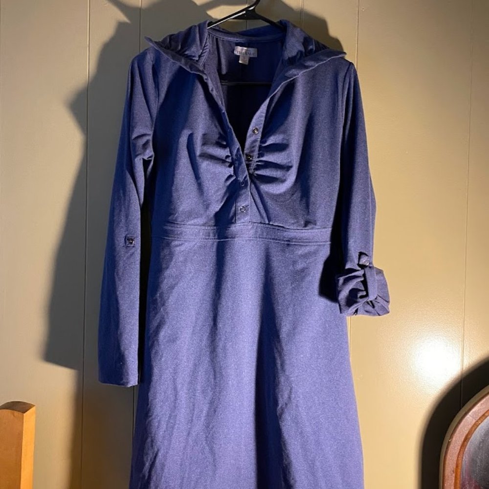 Tehama Blue Travel Dress Size Small